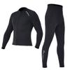 2MM Neoprene Two Piece Wetsuit, Neoprene Surfing Bodyboarding Diving Suit for Men Women Snorkeling Scuba Diving,Men,XXL view 1