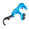 AMEYXGS Bow Release Archery Release Aids 3 or 4 Fingers Thumb Automatic Aluminum Trigger Caliper with D-Loop Rope for Compound Bow(Royal Blue) view 3