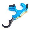 AMEYXGS Bow Release Archery Release Aids 3 or 4 Fingers Thumb Automatic Aluminum Trigger Caliper with D-Loop Rope for Compound Bow(Royal Blue) view 4