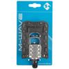 M-Wave Unisex_Adult Steady F1 Folding Bicycle Pedals, Black, 69 x 98 mm view 2