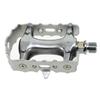 M-Wave Unisex_Adult Steady A4 Bicycle Pedals, Silver, 64 x 94 mm view 1