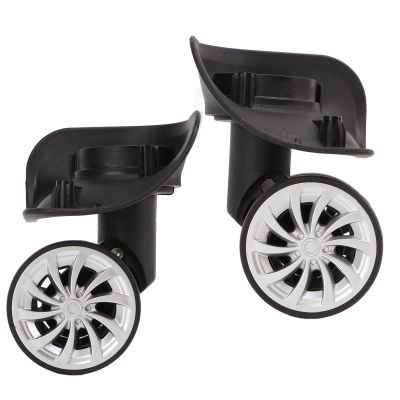Alomejor Luggage Wheels,Smooth Rolling Suitcase casters Swivel for Business Travelers Vacation Family Trips