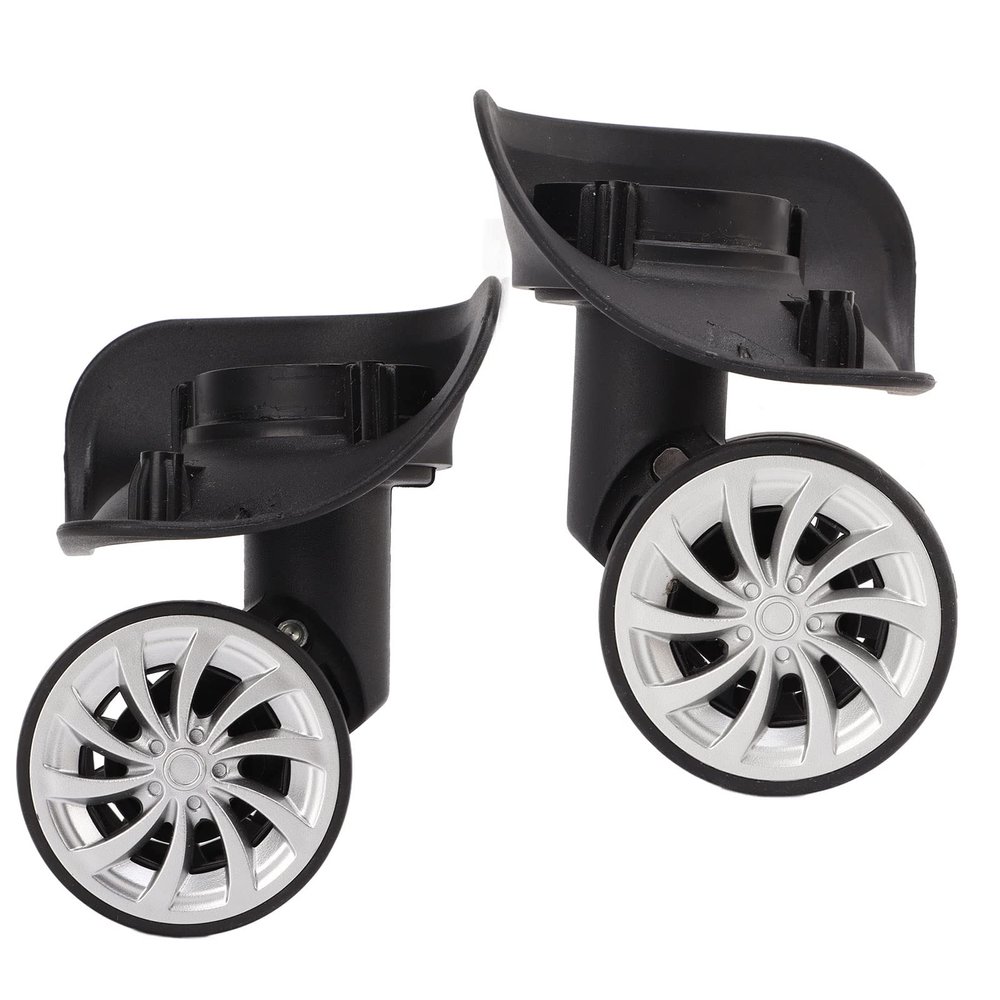 Alomejor Luggage Wheels,Smooth Rolling Suitcase casters Swivel for Business Travelers Vacation Family Trips