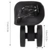 Alomejor Luggage Wheels,Smooth Rolling Suitcase casters Swivel for Business Travelers Vacation Family Trips view 3