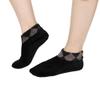 Womens Non Slip Grip Socks Leopard Print Soft Cozy Thick House Indoor Boot Sock Shoes Winter Thermal Fleece Slipper Socks view 2