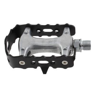 M-Wave Unisex_Adult Steady A4 Bicycle Pedals, Black, 64 x 94 mm