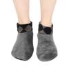 Womens Non Slip Grip Socks Leopard Print Soft Cozy Thick House Indoor Boot Sock Shoes Winter Thermal Fleece Slipper Socks view 4