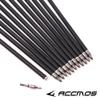 500 Spine Arrow 28.5 Inch Arrow Target Practice Arrow Hunting Arrow Carbon Arrows Compound Bow Recurve Bow Adult Youth Archery Indoor Outdoor Shooting Field Tip 24pc view 4