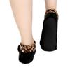 XGOPTS Womens Non Slip Grip Socks Leopard Print Soft Cozy Thick House Indoor Boot Sock Shoes Winter Thermal Fleece Slipper Socks view 4