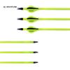 500 Spine Arrow 25 Inch Arrow Target Practice Arrow Hunting Arrow Carbon Arrows Compound Bow Recurve Bow Adult Youth Archery Indoor Outdoor Shooting Field Tip 24pc view 4