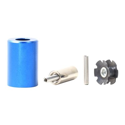 Bicycle Fork Star Nut Installation Tool Set, Bike Fork Installer Setting, Mountain Bike Headset Driver DIY Star Nut Repair Tool, with Spare Special Screw and 1 Free Start Nut(As Shown)