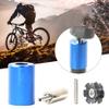 Bicycle Fork Star Nut Installation Tool Set, Bike Fork Installer Setting, Mountain Bike Headset Driver DIY Star Nut Repair Tool, with Spare Special Screw and 1 Free Start Nut(As Shown) view 2