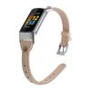 Leather Watch Bands for Fitbit Charge 5,Women Men Sport Leather Watch Strap Replacement Wristband Adjustable 5.5-8.0 inch Wrist Compatible for Fitbit Charge 5 - Apricot view 1