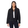 Angels Forever Young Women's Signature Denim Jacket, Black, Small view 1