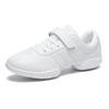 LANDHIKER Girls Cheer Shoes White Kids Cheer Sneakers Fashion Sports Training Athletic Comfortable Lightweight Breathable Tennis Shoes Flats Size view 1