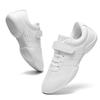 LANDHIKER Girls Cheer Shoes White Cheerleading Shoes Dance Athletic Training Breathable Youth Dancing Lightweight Competition Comfortable Cheer Sneakers view 1