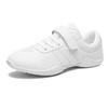 LANDHIKER Girls Cheer Shoes White Cheerleading Shoes Dance Athletic Training Breathable Youth Dancing Lightweight Competition Comfortable Cheer Sneakers view 2