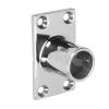 90 Degree Rectangle Bases Boat Marine Hand Rail Fittings Tube Stainless Steel 1in for Ship view 3