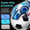 Sportout Kids Goalkeeper Gloves, Soccer Goalie Gloves with Double Wrist Protection and Non-Slip Wear Resistant Latex Material to Prevent Injuries view 2