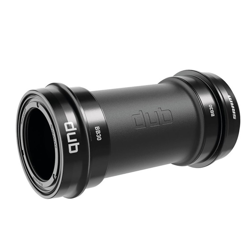 SRAM DUB BB30 73mm Ceramic Bottom Bracket - Press Fit for DUB Spindle Cranks, 42mm Shell Diameter, 28.99mm Spindle, Lightweight Ceramic Bearings, Compatible with Road Bike Frames, High-Performance Eng