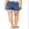 WallFlower Jeans Irresistible Denim Shorts for Women High Rise Insta Soft Figure Enhancing Stretch Denim in Standard and Plus, Kelly, 20 Plus view 3