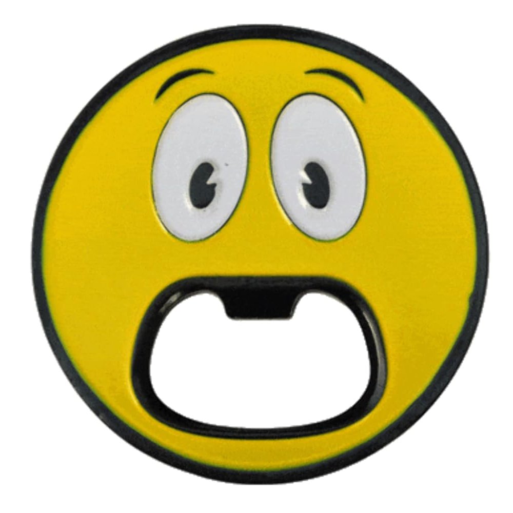 ReadyGOLF: Smiley Face Bottle Opener Ball Marker