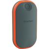 THAW Rechargeable USB Hand Warmer, Portable Power Bank Charger, Great for Hunting, Sports, Camping, Outdoors, 3 Levels of Relaxing Heat - Small,Orange and Gray view 1