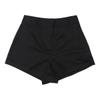 Danielle Bernstein Womens Cuffed High-Cut Shorts Black 0 view 2