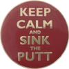 ReadyGOLF: Keep Calm and Sink The Putt Ball Marker & Hat Clip view 2