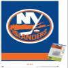Trends International NHL New York Islanders - Logo 21 Wall Poster, 14.72" x 22.37", Premium Poster & Push Pin Bundle view 1