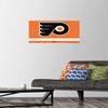 Trends International NHL Philadelphia Flyers - Logo 21 Wall Poster, 14.72" x 22.37", Premium Poster & Push Pin Bundle view 2