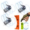 AirFly Castable Crab Trap for Pier, Jetty & Surf - 6-Loop Fishing Pole Crab Trap | Dungeness, Blue & Rock Crabs | Lead-Free | CA, OR, WA, MD & FL, Made in USA view 1