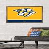 Trends International NHL Nashville Predators - Logo 21 Wall Poster, 22.375" x 34", Bronze Framed Version view 2
