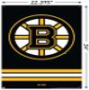 Trends International NHL Boston Bruins - Logo 21 Wall Poster with Push Pins view 3