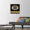 Trends International NHL Boston Bruins - Logo 21 Wall Poster with Push Pins view 2