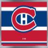 Trends International NHL Montreal Canadiens - Logo 21 Wall Poster, 14.725" x 22.375", Silver Framed Version view 1