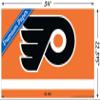 Trends International NHL Philadelphia Flyers - Logo 21 Wall Poster, 22.37" x 34.00", Premium Poster & Push Pin Bundle view 3