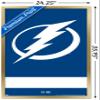 Trends International NHL Tampa Bay Lightning - Logo 21 Wall Poster, 22.375" x 34", Gold Framed Version view 3