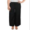 Danielle Bernstein Womens Cutout Rhinestone Dress Pants Black 8 view 1