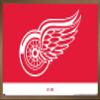 Trends International NHL Detroit Red Wings - Logo 21 Wall Poster, 22.375" x 34", Bronze Framed Version view 1