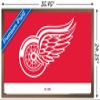 Trends International NHL Detroit Red Wings - Logo 21 Wall Poster, 22.375" x 34", Bronze Framed Version view 3