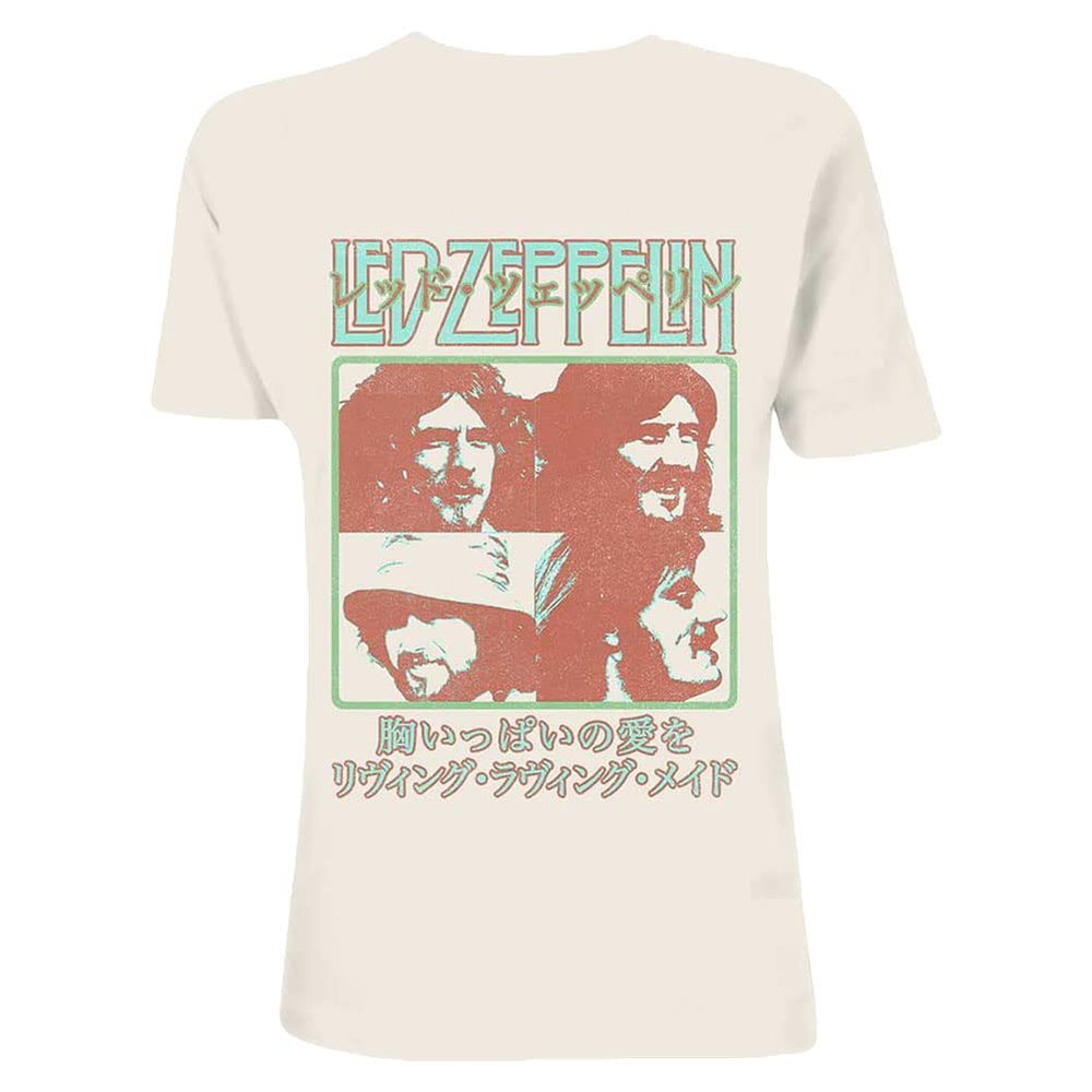 Led Zeppelin Japanese Poster Official Tee T-Shirt Mens Unisex (Small)