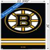 Trends International NHL Boston Bruins - Logo 21 Wall Poster with Pushpins view 3