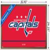 Trends International NHL Washington Capitals - Logo 21 Wall Poster, 22.375" x 34", Bronze Framed Version view 3