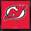 Trends International NHL New Jersey Devils - Logo 21 Wall Poster, 22.375" x 34", Black Framed Version view 1