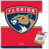 Trends International NHL Florida Panthers - Logo 21 Wall Poster with Push Pins view 1