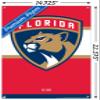 Trends International NHL Florida Panthers - Logo 21 Wall Poster with Push Pins view 3