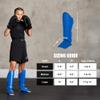 Elite Sports Muay Thai MMA Kickboxing Boys and Girls Shin Guards for Age 4 to 8 Years, Instep Guard Sparring Protective Leg Shin Kick Pads for Kids (Medium, Blue) view 4