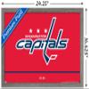 Trends International NHL Washington Capitals - Logo 21 Wall Poster, 14.725" x 22.375", Barnwood Framed Version view 3