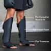 Elite Sports Muay Thai MMA Kickboxing Boys and Girls Shin Guards for Age 4 to 8 Years, Instep Guard Sparring Protective Leg Shin Kick Pads for Kids (Medium, Black) view 2